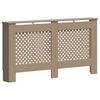 vidaXL Copertura per Radiatore 152x19x81,5 cm in MDF