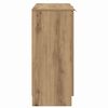 vidaXL Credenza Rovere artigianale 60 x 30 x 70 cm Legno multistrato