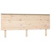 vidaXL Testiera per Letto 184x6x82,5 cm Legno Massello di Pino