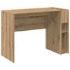 vidaXL Scrivania Rovere artigianale Legno multistrato 109 x 50 x 78 cm