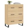 vidaXL Credenza Rovere Sonoma 69,5x34x90 cm in Legno Multistrato