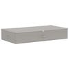 vidaXL Scatola di Stoccaggio 24 pz Tessuto non tessuto 90 l Grigio