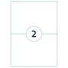 rillprint Etichette Autoadesive 210x148 mm 1000 Fogli Bianchi
