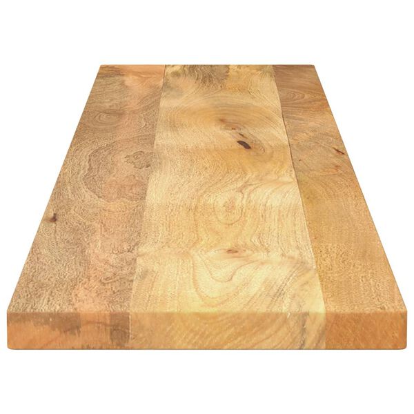 vidaXL Piano per Tavolo 180x40x2,5cm Rettangolare Legno Massello Mango