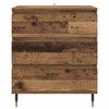 vidaXL Credenza Legno vecchio 60 x 35 x 70 cm Legno multistrato