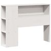 vidaXL Letto Libreria senza Materasso Bianca 90x200 cm Legno di Pino