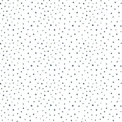 Noordwand Carta da Parati Mondo baby Confetti Dots Bianco, Blu e Beige