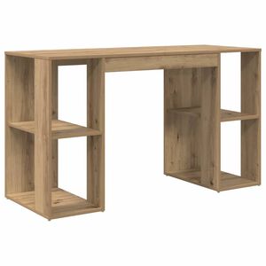 vidaXL Scrivania Rovere artigianale Legno ingegnerizzato