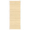 vidaXL Tappeto in Bamb&ugrave; 80x200 cm Naturale