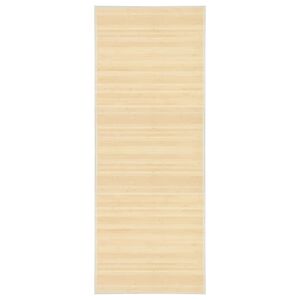 vidaXL Tappeto in Bamb&ugrave; 80x200 cm Naturale
