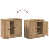 vidaXL Sideboards 3 pcs Rovere Artigianale 210 x 35,5 x 67,5 cm