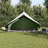 vidaXL Tenda Familiare con tetto Verde e Bianco 315 x 286 x 200 cm
