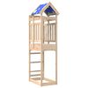 vidaXL Torre da Gioco Marrone 52.5 x 85 x 239 cm Pino massello