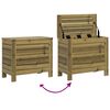 vidaXL Set Divani da Giardino 9 pz in Legno Impregnato di Pino