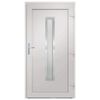 vidaXL Porta Ingresso Bianca 98x190 cm in PVC