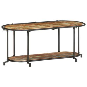 vidaXL Mobile Porta TV 100x42x40 cm in Legno Massello di Recupero