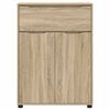 vidaXL Mobile da Bagno con cassetto Rovere Sonoma 72,5 x 36,5 x 100 cm