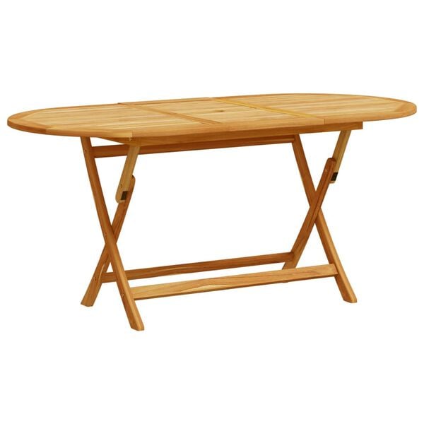 vidaXL Set Pranzo da Giardino 7pz Legno Massello di Acacia e Textilene