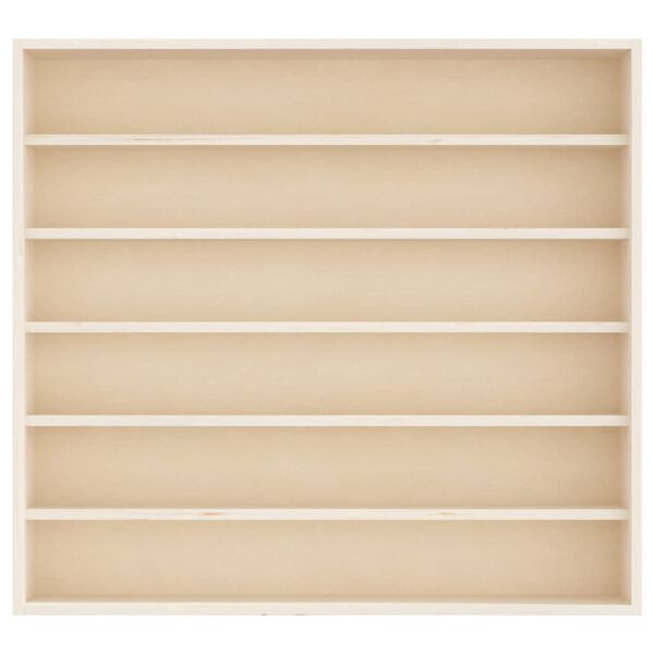 vidaXL Teca da Collezione in Legno con 6 Ripiani 60x8,5x55 cm