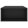 vidaXL Tavolino da Salotto Nero 90x67x33 cm in Legno Multistrato
