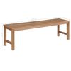 vidaXL Panca da Giardino con Cuscino Antracite 150 cm Legno di Teak