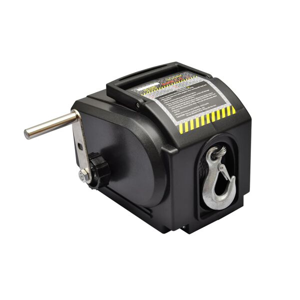 Verricello argano elettrico 12V portatile 900kg per barca
