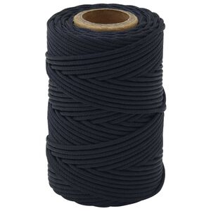 vidaXL Corda da Barca 0.2 mm 50 m Blu Reale Poliestere