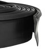 vidaXL Sigillo Porta Garage Nero 52 x 2 mm 5 m PVC