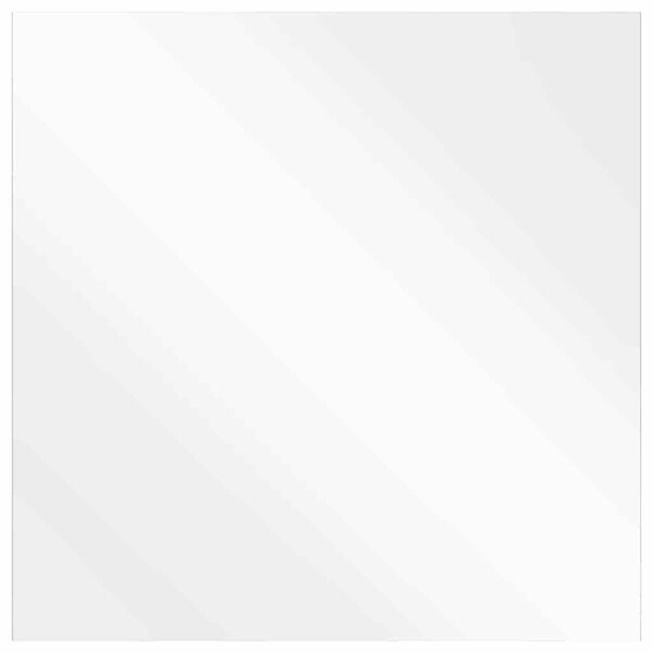 vidaXL Specchio da parete Quadrato 40 x 40 cm vetro temperato