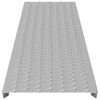 vidaXL Ramp di Carico Argento 159 x 23 x 5 cm Acciaio zincato