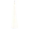 vidaXL Cono di Luce LED Decorativo Acrilico Bianco Caldo 90 cm