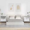 vidaXL Comodini 2 pcs Bianco lucido 49 x 36 x 61 cm Legno multistrato