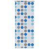 vidaXL Tenda a Rullo per Doccia 120x240 cm con Motivo a Cerchi