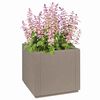 vidaXL Vaso da giardino Grigio 36 x 36 x 35 cm Polipropilene