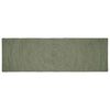 vidaXL Tappeti per area Verde Oliva 80 x 250 cm Juta