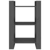 vidaXL Libreria/Divisorio Grigio 60x35x91 cm in Legno Massello di Pino