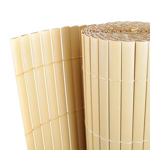 vidaXL Pannelli di recinzione Giallo PVC