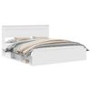 vidaXL Struttura del letto Bianco 200 x 200 cm Pino massello