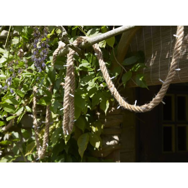 Luxform Stringa di Luci LED Manila 3 m Marrone