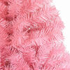 vidaXL Albero di Natale con 300 LED con supporto Rosa 180 cm PVC