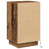 vidaXL Armadio da Notte con cassetto Legno vecchio 39 x 34,5 x 65 cm