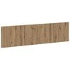 vidaXL Testiera da Muro DELFT Rovere Artigianale Legno ingegnerizzato