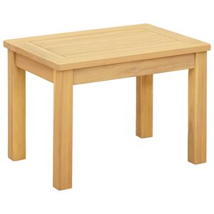 vidaXL Tavolino da Giardino 50x35x36 cm in Legno Massello di Acacia