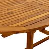 vidaXL Set Pranzo da Giardino 9pz Legno Massello di Acacia e Textilene