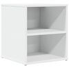 vidaXL Mobile Angolare Bianco 200x40x45 cm in Truciolato