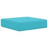 vidaXL Cuscino da Sedia Esterno 100% Poliestere Turchese