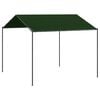 vidaXL Gazebo 4 x 4 x 2,6 m Tortora Poliestere e Acciaio