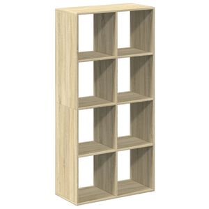 vidaXL Libreria Divisorio Rovere Sonoma 69,5x29x137,5 cm in Truciolato