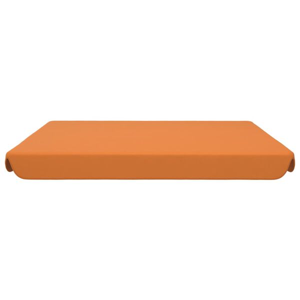 vidaXL Baldacchino Ricambio per Dondolo Giardino Terracotta 192x147 cm