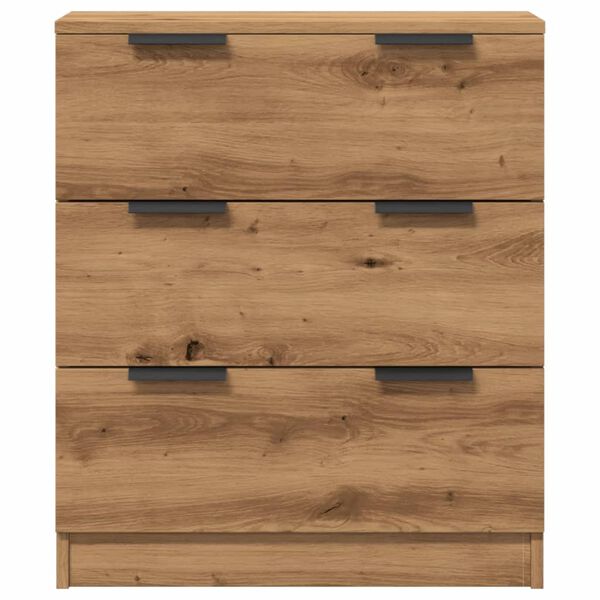 vidaXL Credenza Rovere Artigianale 60x30x70 cm in Legno Multistrato